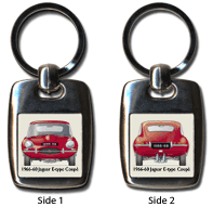 Jaguar E-Type Coupe 2+2 S1 1966-68 Keyring 5